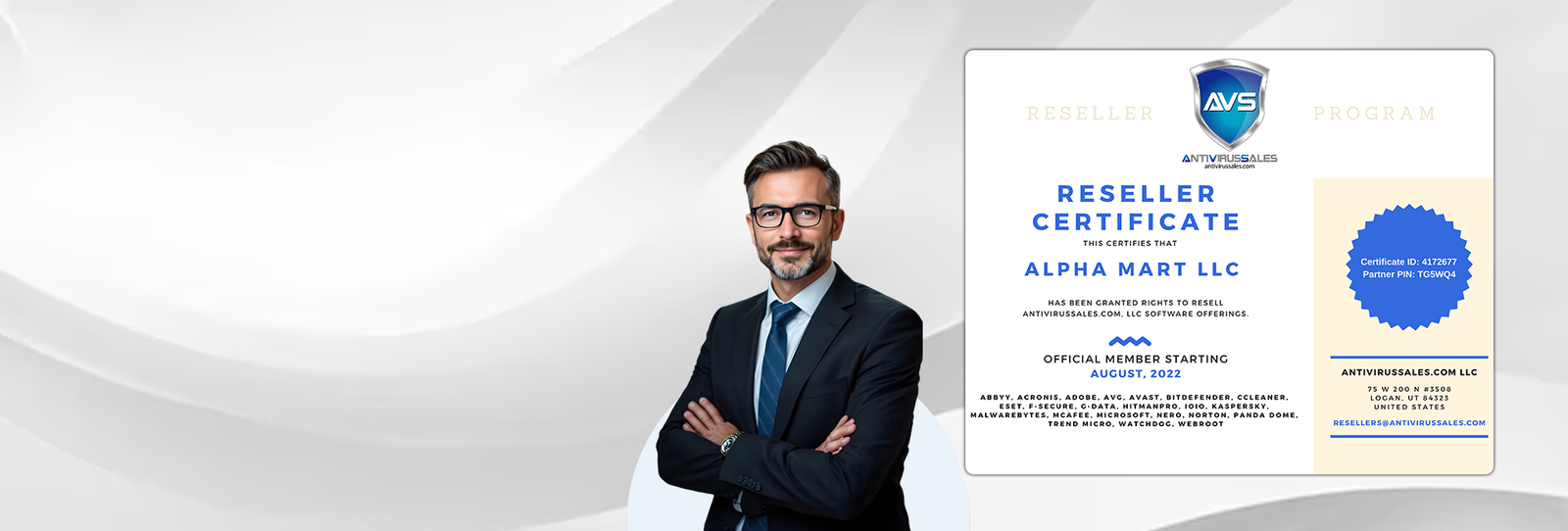 Alpha Mart LLC – Authorized & Certified Reseller (ID: 4172677)
