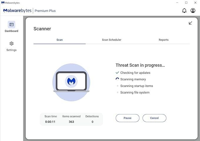 Malwarebytes Premium + Privacy VPN bundle | 1 Year, 4 Devices | Windows, Mac OS, Android, Apple iOS, Chrome [Online Code]