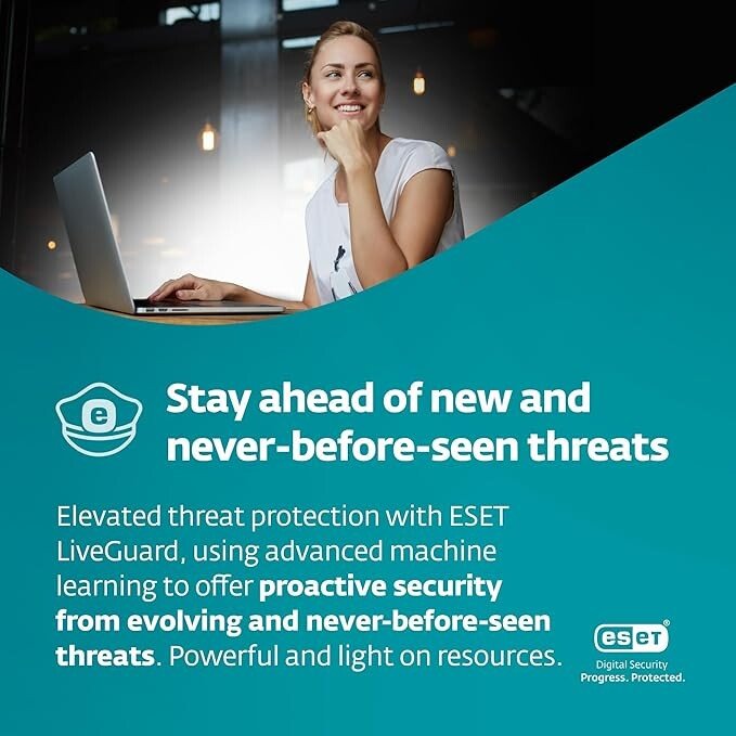 ESET Small Business Security | 2025 Edition | 5 Devices | 1 Year | Small Business Software | Server Protection | VPN | Ransomeware | Privacy | IOT Protection | Digital Download [PC/Mac/Android]