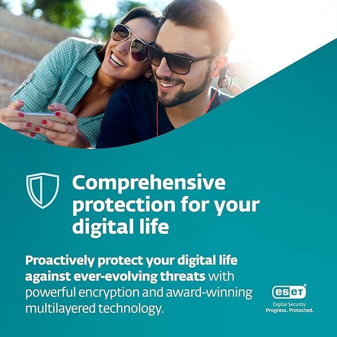 ESET Home Security Ultimate | Antivirus | VPN | Identity Protection | 2025 Edition | 10 Devices | 1 Year| Password Manager | Privacy Protection | Ransomware | Digital Download [PC/Mac/Android]